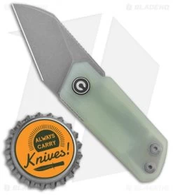 CIVIVI Ostap Hel Ki-V Slip Joint Knife Natural G-10 (1.5" Stonewash) -CIVIVI Shop CIVIVI Ostap Hel Ki V SJ Natural G 10 SW BHQ 120922 jr bottlecap