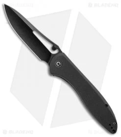 CIVIVI Picaro Liner Lock Knife Black G-10 (3.94" Black Stonewash)