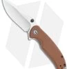 CIVIVI Pintail Liner Lock Knife Brown Micarta (3" Satin) C2020A