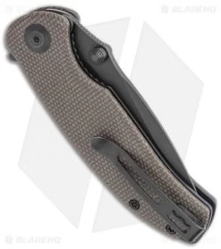 CIVIVI Pintail Liner Lock Knife Dark Green Micarta (3" Black SW) C2020C -CIVIVI Shop CIVIVI Pintail Liner Lock Knife Dark Green Micarta 3.00 Black SW C2020C BHQ 118011 LS Side