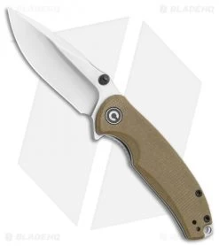 CIVIVI Pintail Liner Lock Knife Olive Green Micarta (3" Satin) C2020B