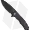 CIVIVI Praxis Flipper Liner Lock Knife Coarse Black Micarta (3.75" Black) C803G