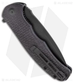 CIVIVI Praxis Flipper Liner Lock Knife Coarse Black Micarta (3.75" Black) C803G -CIVIVI Shop CIVIVI Praxis Flipper LL Black Micarta Black BHQ 142943 jr side