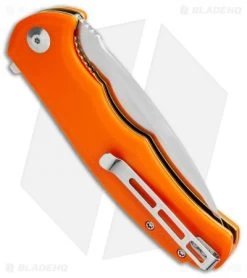 CIVIVI Praxis Flipper Liner Lock Knife Orange G-10 (3.75" Satin) C803D 5 CIVIVI Praxis Flipper Liner Lock Knife Orange G-10 (3.75" Satin) C803D -CIVIVI Shop CIVIVI Praxis Flipper LL Orange G 10 Satin C803D BHQ 110938 jr side