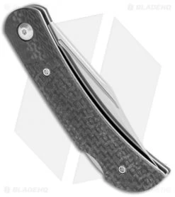 CIVIVI Rustic Gent Lock Back Knife Black Micarta/CF (2.97" Satin D2) C914D 6 CIVIVI Rustic Gent Lock Back Knife Black Micarta/CF (2.97" Satin D2) C914D -CIVIVI Shop CIVIVI Rustic Gent Lock Back Black Micarta CF Satin C914D BHQ 104234 jr side