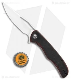 CIVIVI Shredder Liner Lock Knife Red/Black Layered G-10 (3.7" Satin D2) C912B -CIVIVI Shop CIVIVI Shredder LL Red black Layered G 10 Satin C912B BHQ 103144 jr bottlecap