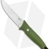 CIVIVI Terzuola Tamashii Fixed Blade Knife Green G-10 (4.07" Satin)
