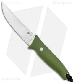CIVIVI Shop 11 CIVIVI Terzuola Tamashii Fixed Blade Knife Green G-10 (4.07" Satin)