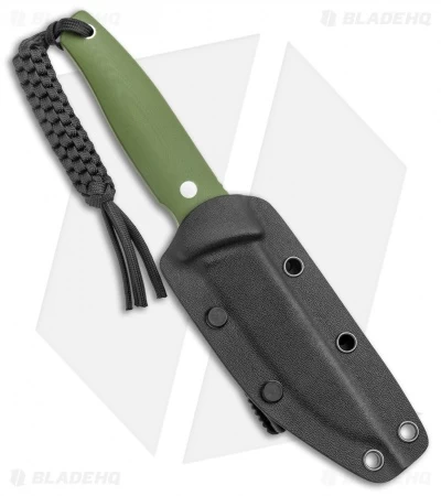 CIVIVI Terzuola Tamashii Fixed Blade Knife Green G-10 (4.07" Satin) 3 CIVIVI Terzuola Tamashii Fixed Blade Knife Green G-10 (4.07" Satin) - Image 3