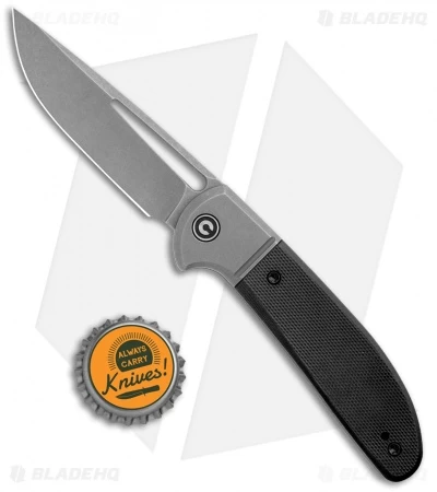 CIVIVI Trailblazer Slip Joint Knife Black G10 (3" Stonewash) C2018C 4 CIVIVI Trailblazer Slip Joint Knife Black G10 (3" Stonewash) C2018C - Image 4