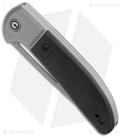 CIVIVI Trailblazer Slip Joint Knife Black G10 (3" Stonewash) C2018C 2 CIVIVI Trailblazer Slip Joint Knife Black G10 (3" Stonewash) C2018C - Image 2