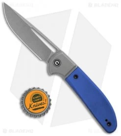 CIVIVI Trailblazer Slip Joint Knife Blue G10 (3" Stonewash) C2018B 7 CIVIVI Trailblazer Slip Joint Knife Blue G10 (3" Stonewash) C2018B -CIVIVI Shop CIVIVI Trailblazer SJ Blue G 10 Gray C2018B BHQ 116973 jr bottlecap