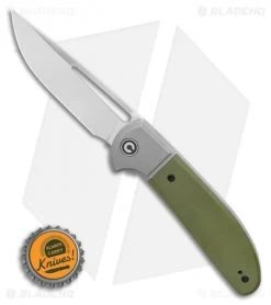 CIVIVI Trailblazer XL Slip Joint Knife OD Green G10 (3.5" Stonewash) C2101A 7 CIVIVI Trailblazer XL Slip Joint Knife OD Green G10 (3.5" Stonewash) C2101A -CIVIVI Shop CIVIVI Trailblazer XL Slip Joint Knife OD Green G10 3.5 Stonewash C2101A BHQ 122534 LS Bottlecap
