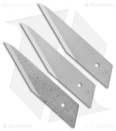 CIVIVI Utility Knife Replacement Blades (9Cr18MoV + Damascus) CA-03A 1 CIVIVI Utility Knife Replacement Blades (9Cr18MoV + Damascus) CA-03A