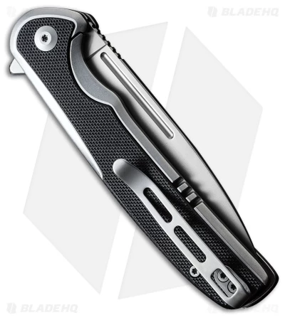 CIVIVI Voltaic Frame Lock Knife Steel/Black G-10 (3.5" Bead Blast) C20060-2 2 CIVIVI Voltaic Frame Lock Knife Steel/Black G-10 (3.5" Bead Blast) C20060-2 - Image 2