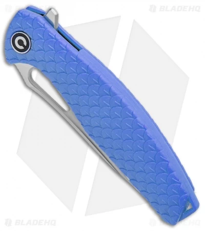 CIVIVI Wyvern Folding Flipper Knife Blue FRN (3.5" Satin) C902E 2 CIVIVI Wyvern Folding Flipper Knife Blue FRN (3.5" Satin) C902E - Image 2