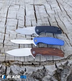 CIVIVI Incite Liner Lock Knife Cuibourtia Wood (3.7" Satin) C908D -CIVIVI Shop CIVIVI Wyvern Folding Flipper Knife Blue FRN Satin C902E BHQ 100883 kp stump web