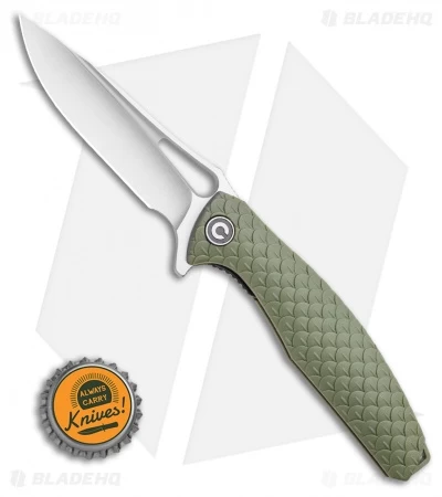 CIVIVI Wyvern Folding Flipper Knife OD Green FRN (3.5" Satin) C902A 4 CIVIVI Wyvern Folding Flipper Knife OD Green FRN (3.5" Satin) C902A - Image 4