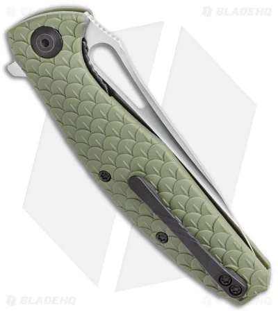 CIVIVI Wyvern Folding Flipper Knife OD Green FRN (3.5" Satin) C902A 3 CIVIVI Wyvern Folding Flipper Knife OD Green FRN (3.5" Satin) C902A - Image 3