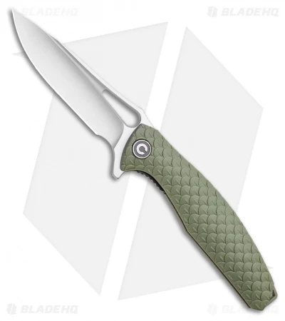 CIVIVI Wyvern Folding Flipper Knife OD Green FRN (3.5" Satin) C902A 1 CIVIVI Wyvern Folding Flipper Knife OD Green FRN (3.5" Satin) C902A