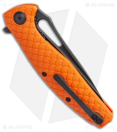 CIVIVI Wyvern Folding Flipper Knife Orange FRN (3.5" Black) 3 CIVIVI Wyvern Folding Flipper Knife Orange FRN (3.5" Black) - Image 3
