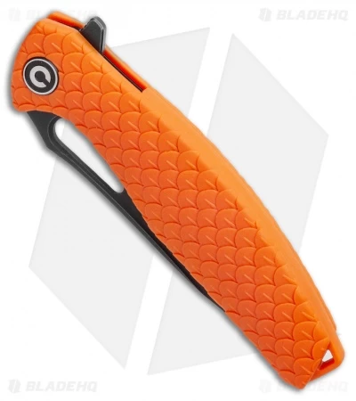 CIVIVI Wyvern Folding Flipper Knife Orange FRN (3.5" Black) 2 CIVIVI Wyvern Folding Flipper Knife Orange FRN (3.5" Black) - Image 2
