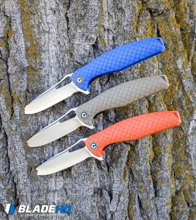 CIVIVI Wyvern Folding Flipper Knife Orange FRN (3.5" Satin) C902D 5 CIVIVI Wyvern Folding Flipper Knife Orange FRN (3.5" Satin) C902D - Image 5