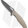 CIVIVI Wyvern Folding Flipper Knife Tan FRN (3.5" Black)