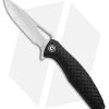CIVIVI Wyvern Folding Flipper Knife Black FRN (3.5" Damascus) C902DS