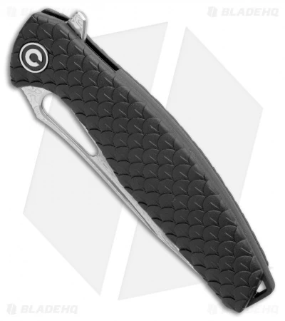 CIVIVI Wyvern Folding Flipper Knife Black FRN (3.5" Damascus) C902DS 2 CIVIVI Wyvern Folding Flipper Knife Black FRN (3.5" Damascus) C902DS - Image 2