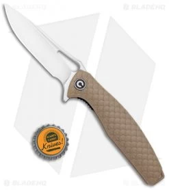 CIVIVI Wyvern Folding Flipper Knife Tan FRN (3.5" Satin) C902C 8 CIVIVI Wyvern Folding Flipper Knife Tan FRN (3.5" Satin) C902C -CIVIVI Shop CIVIVI Wyvern Folding Tan FRN Satin C902C BHQ 100881 jr bottlecap