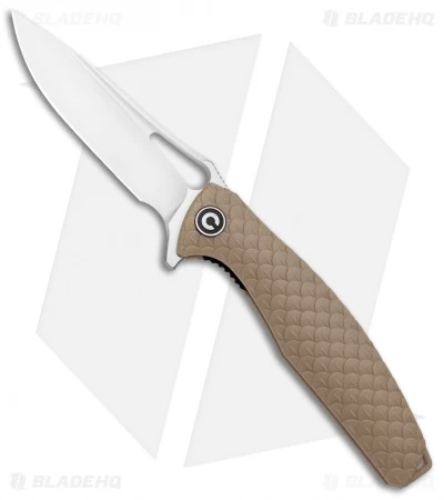CIVIVI Wyvern Folding Flipper Knife Tan FRN (3.5" Satin) C902C 1 CIVIVI Wyvern Folding Flipper Knife Tan FRN (3.5" Satin) C902C