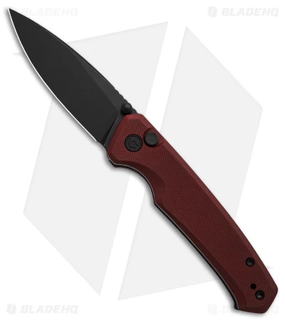 CIVIVI Altus Button Lock Knife Burgundy G-10 (3" Black) C20076-2 1 CIVIVI Altus Button Lock Knife Burgundy G-10 (3" Black) C20076-2