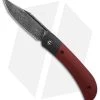 CIVIVI Appalachian Drifter 2 Liner Lock Knife Burgundy G-10 (3" Damascus)