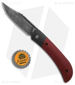 CIVIVI Appalachian Drifter 2 Liner Lock Knife Burgundy G-10 (3" Damascus) 7 CIVIVI Appalachian Drifter 2 Liner Lock Knife Burgundy G-10 (3" Damascus) -CIVIVI Shop Civivi Appalachian Drifter 2 LL Knife Burgundy G 10 3in Damascus BHQ 138581 td size