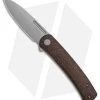 CIVIVI Cetos Frame Lock Knife Coarse Brown Micarta (3.48" BB) C21025B-1