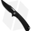 CIVIVI Dogma Liner Lock Knife Black G-10 (3.5" Black Stonewash)