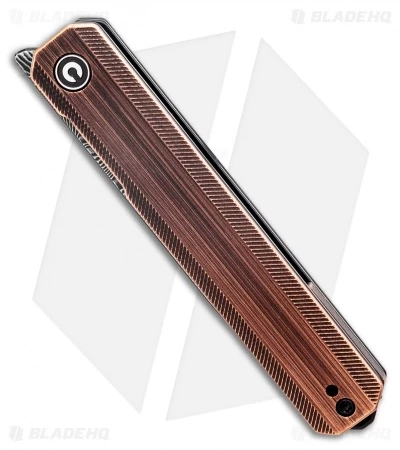 CIVIVI Exarch Liner Lock Knife Dark Copper (3.2" Black Damascus) C2003DS-2 2 CIVIVI Exarch Liner Lock Knife Dark Copper (3.2" Black Damascus) C2003DS-2 - Image 2