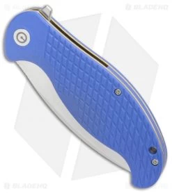 CIVIVI Naja Flipper Liner Lock Knife Blue G-10 (3.75" Satin) C802B -CIVIVI Shop Civivi Naja Blue G10 Satin BHQ 87968 er spine
