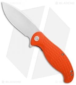 CIVIVI Naja Flipper Liner Lock Knife Orange G-10 (3.75" Satin) C802A