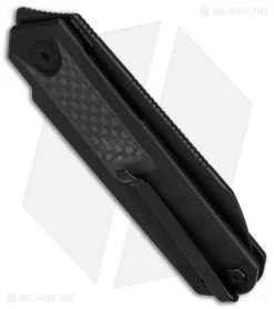 CIVIVI Ostap Hel Ki-V Plus Liner Lock Knife CF (2.5" Black SW ) C20005B-3 -CIVIVI Shop Civivi Ostap Hel KIV Plus LLk CF 2in Black SW BHQ 151748 td side