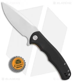 CIVIVI Praxis Flipper Liner Lock Knife Black G-10 (3.75" Satin) C803C 7 CIVIVI Praxis Flipper Liner Lock Knife Black G-10 (3.75" Satin) C803C -CIVIVI Shop Civivi Praxis Black G10 Satin BHQ 87972 er bottlecap