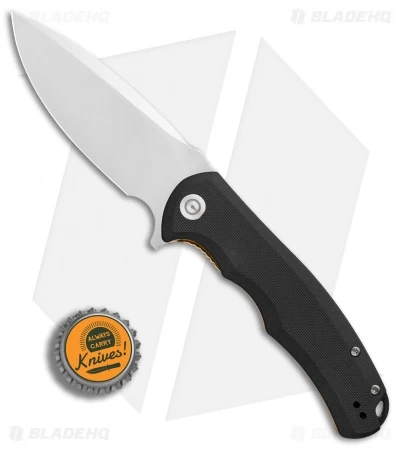 CIVIVI Praxis Flipper Liner Lock Knife Black G-10 (3.75" Satin) C803C 4 CIVIVI Praxis Flipper Liner Lock Knife Black G-10 (3.75" Satin) C803C - Image 4