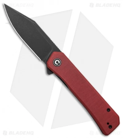 CIVIVI Relic Liner Lock Knife W/Tweezers Burgundy G-10 (3.5" Black SW) 1 CIVIVI Relic Liner Lock Knife W/Tweezers Burgundy G-10 (3.5" Black SW)
