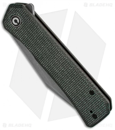 CIVIVI Relic Liner Lock Knife W/Tweezers Green Micarta (3.5" SW) 2 CIVIVI Relic Liner Lock Knife W/Tweezers Green Micarta (3.5" SW) - Image 2