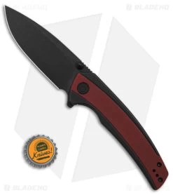 CIVIVI Teraxe Drop Point Frame Lock Knife Burgundy G-10 (3.5" Black SW) C20036-1 7 CIVIVI Teraxe Drop Point Frame Lock Knife Burgundy G-10 (3.5" Black SW) C20036-1 -CIVIVI Shop Civivi Teraxe DP FLK Burgundy G10 3in G10 Black SW BHQ 151749 td size