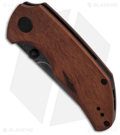 CIVIVI Thug 2 Liner Lock Knife Cuibourtia Wood (2.69" Damascus) C20028C-DS1 2 CIVIVI Thug 2 Liner Lock Knife Cuibourtia Wood (2.69" Damascus) C20028C-DS1 - Image 2
