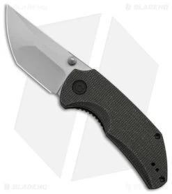 CIVIVI Thug 2 Liner Lock Knife Dark Green Micarta (2.69" BB) C20028C-3