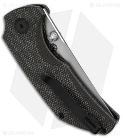 CIVIVI Thug 2 Liner Lock Knife Dark Green Micarta (2.69" BB) C20028C-3 6 CIVIVI Thug 2 Liner Lock Knife Dark Green Micarta (2.69" BB) C20028C-3 -CIVIVI Shop Civivi Thug 2 LL Knife Dark Green Micarta 2in BB BHQ 145895 td side